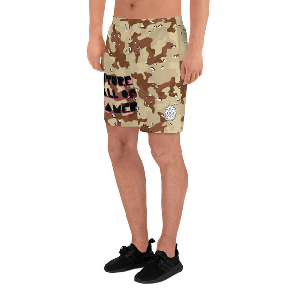 Tokyo Biohack Desert Camo Athletic Shorts