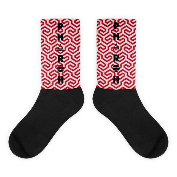 Mens Geometric Socks | Pharoh Clothing - Pharoh Athletics