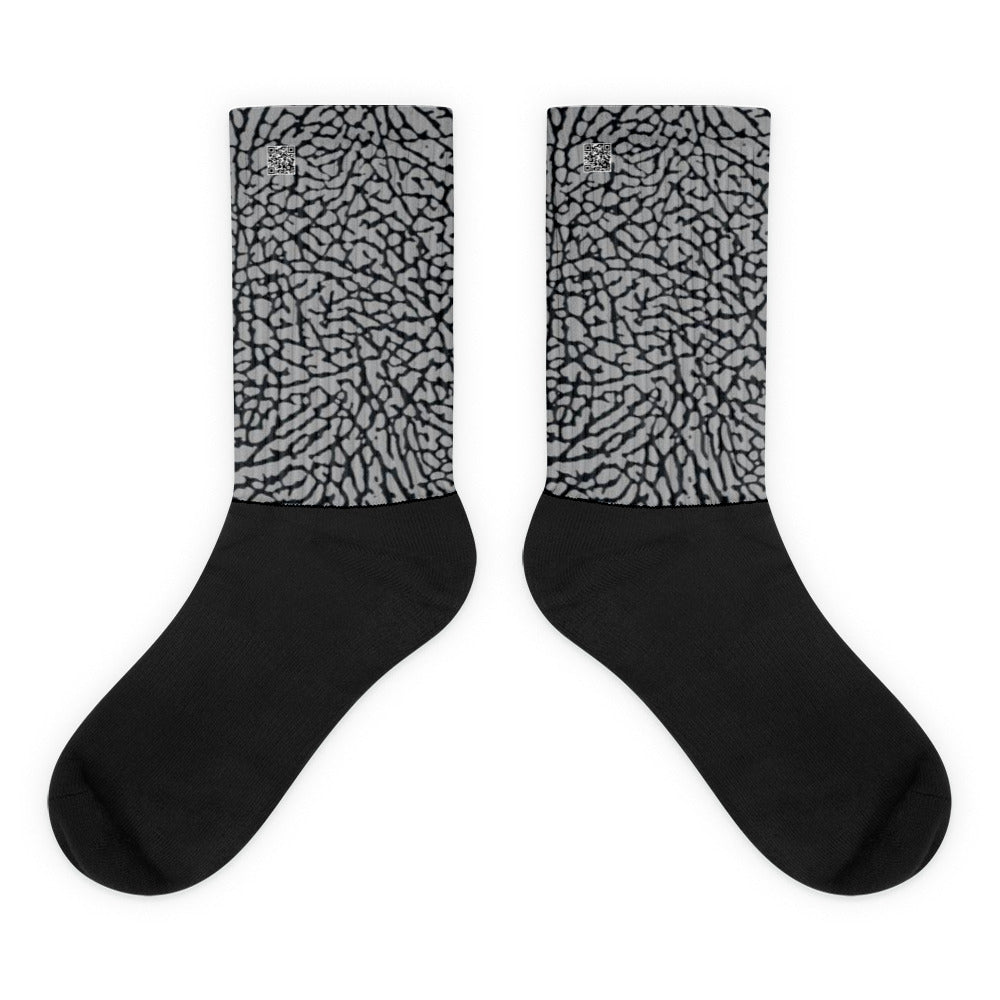 Elephant Print Socks