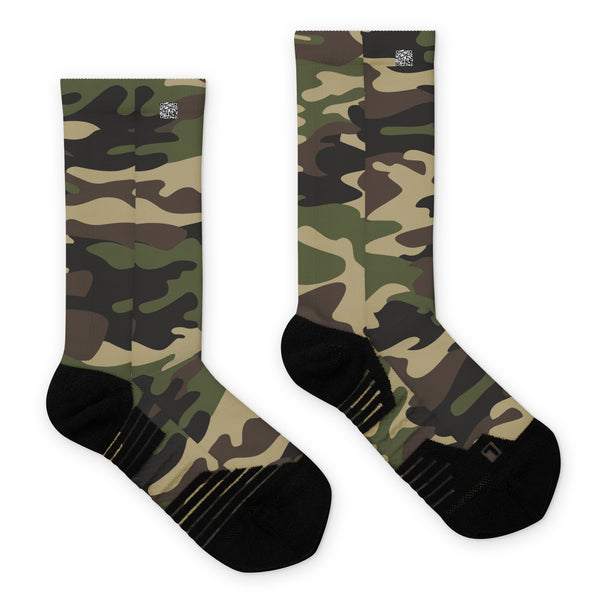 Army Camo Basketball socks