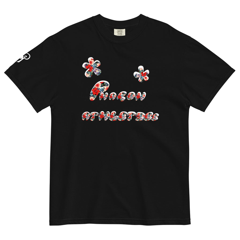 Hawaiian Floral heavyweight t-shirt