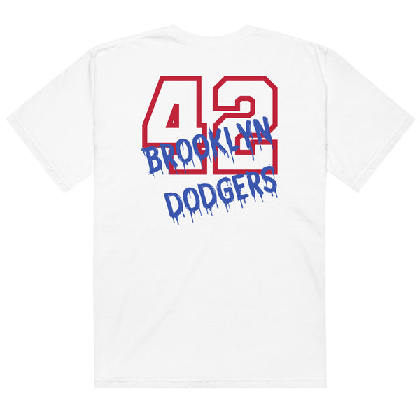 Jackie Robinson Heavyweight T-shirt