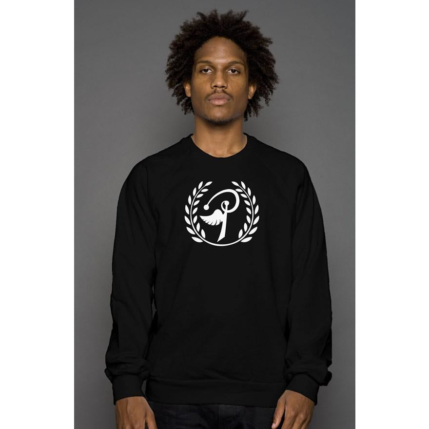 Mens Embroidered Logo crew neck Sweatshirt - Pharaohathletics