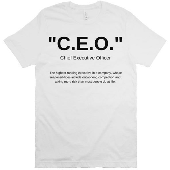 C.E.O. Chief Executive Officer T Shirt - Pharaohathletics