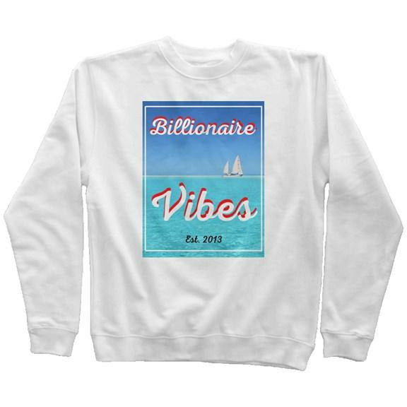 Billionaire Ocean Yacht Vibes Sweatshirt - Pharaohathletics