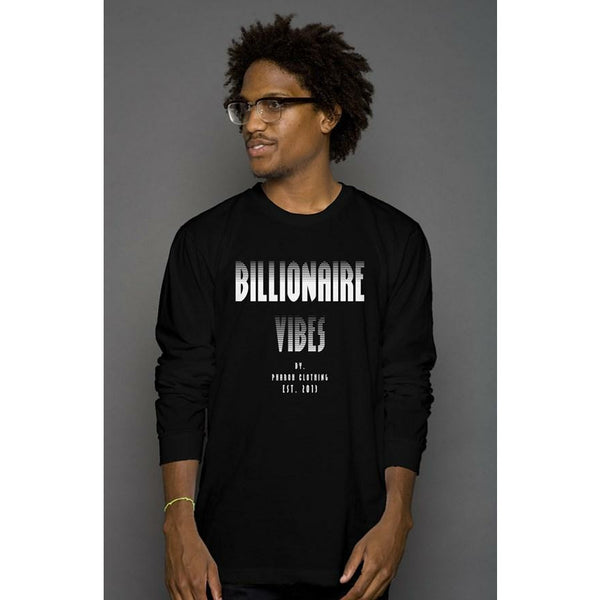 Billionaire Vibes long sleeves T shirt - Pharaohathletics