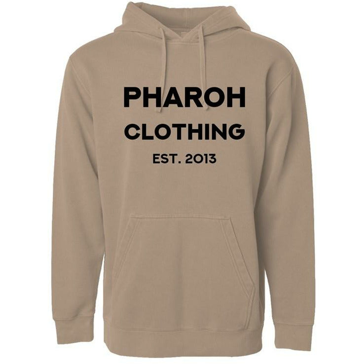 Pharoh Clothing Sandstone Pigment Dyed Hoodie