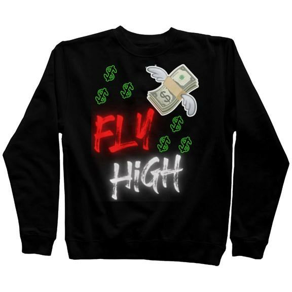 Fly High money emoji Sweatshirt