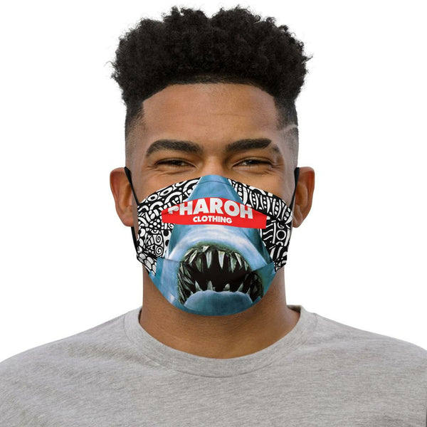 Pharoh Clothing Shark face mask - Pharoh Athletics