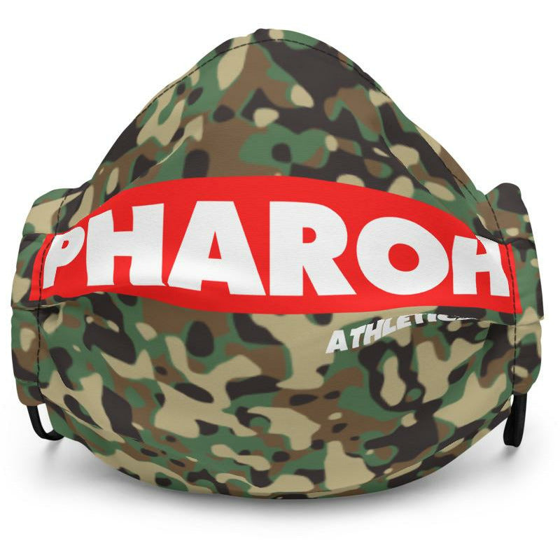 Pharoh Athletics Camo Premium face mask - Pharoh Athletics