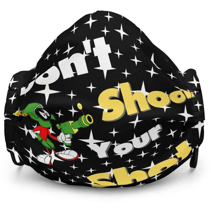 Don't Shoot Your Shot with Marvin The Martian Premium face mask - Pharoh Athletics