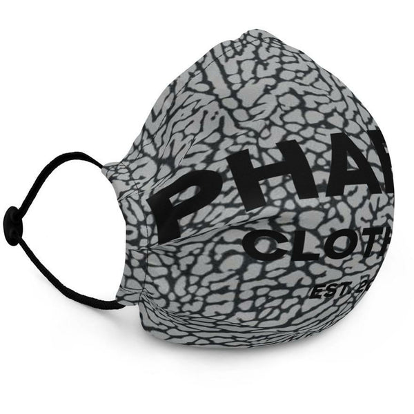 Pharoh Clothing Elephant Print face mask - Pharoh Athletics