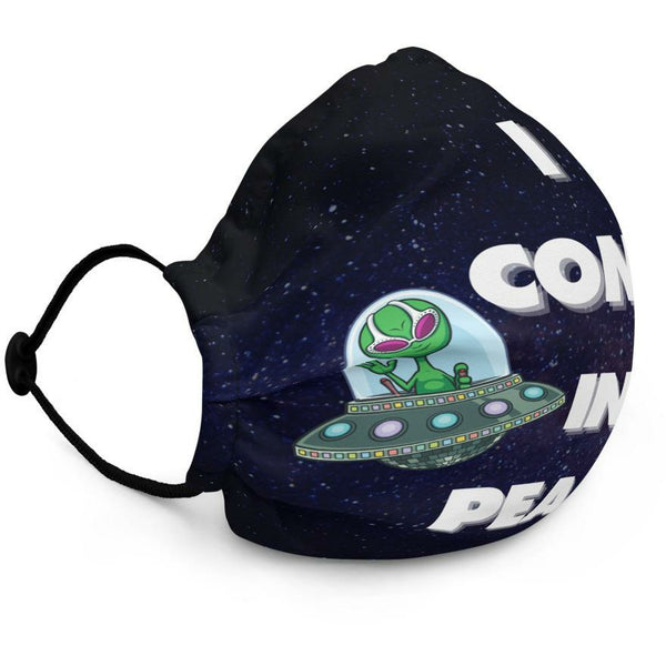 I Come In Peace Alien Premium face mask - Pharoh Athletics