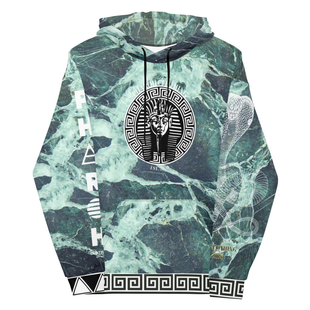 Emerald Marble In God We Trust Hoodie