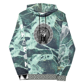 Emerald Marble In God We Trust Hoodie