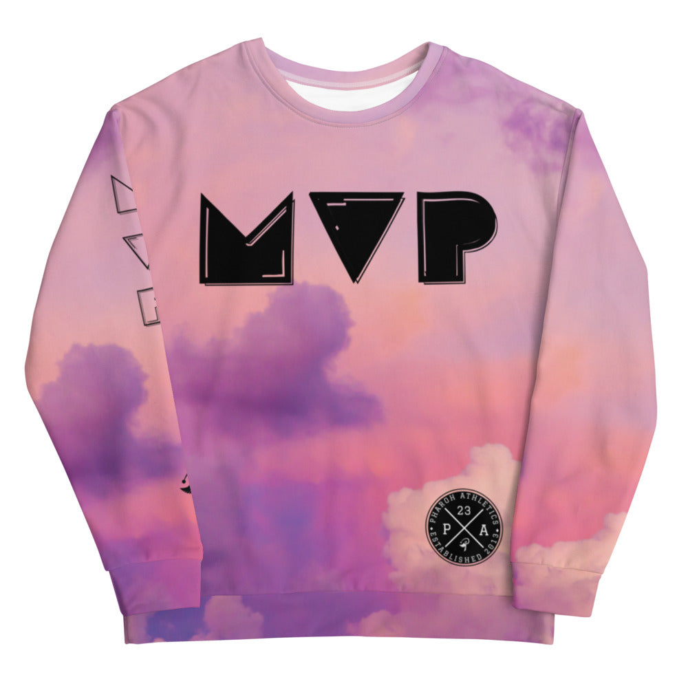 MVP Purple Clouds Unisex Sweatshirt | Pharoh Athletics - Pharoh Athletics