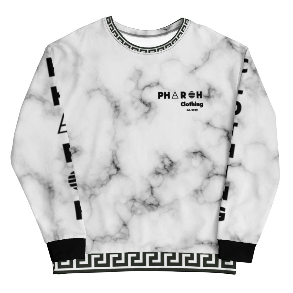 Designer Marble Unisex Sweatshirt - Pharoh Athletics