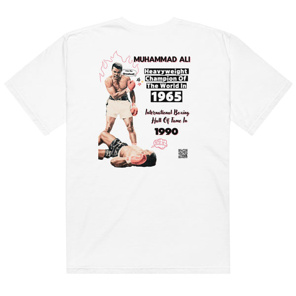 Muhammad Ali Float Like A Butterfly Heavyweight T shirt