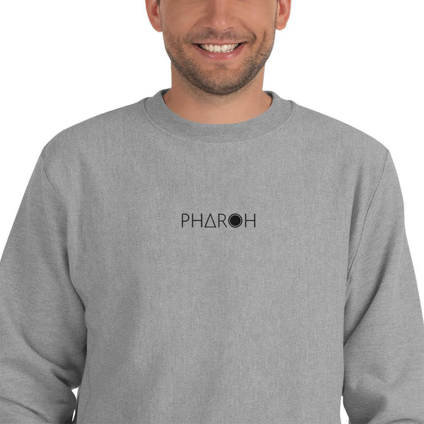 Mens Embroidered Champion Sweatshirt  | Pharoh Athletics - Pharaohathletics