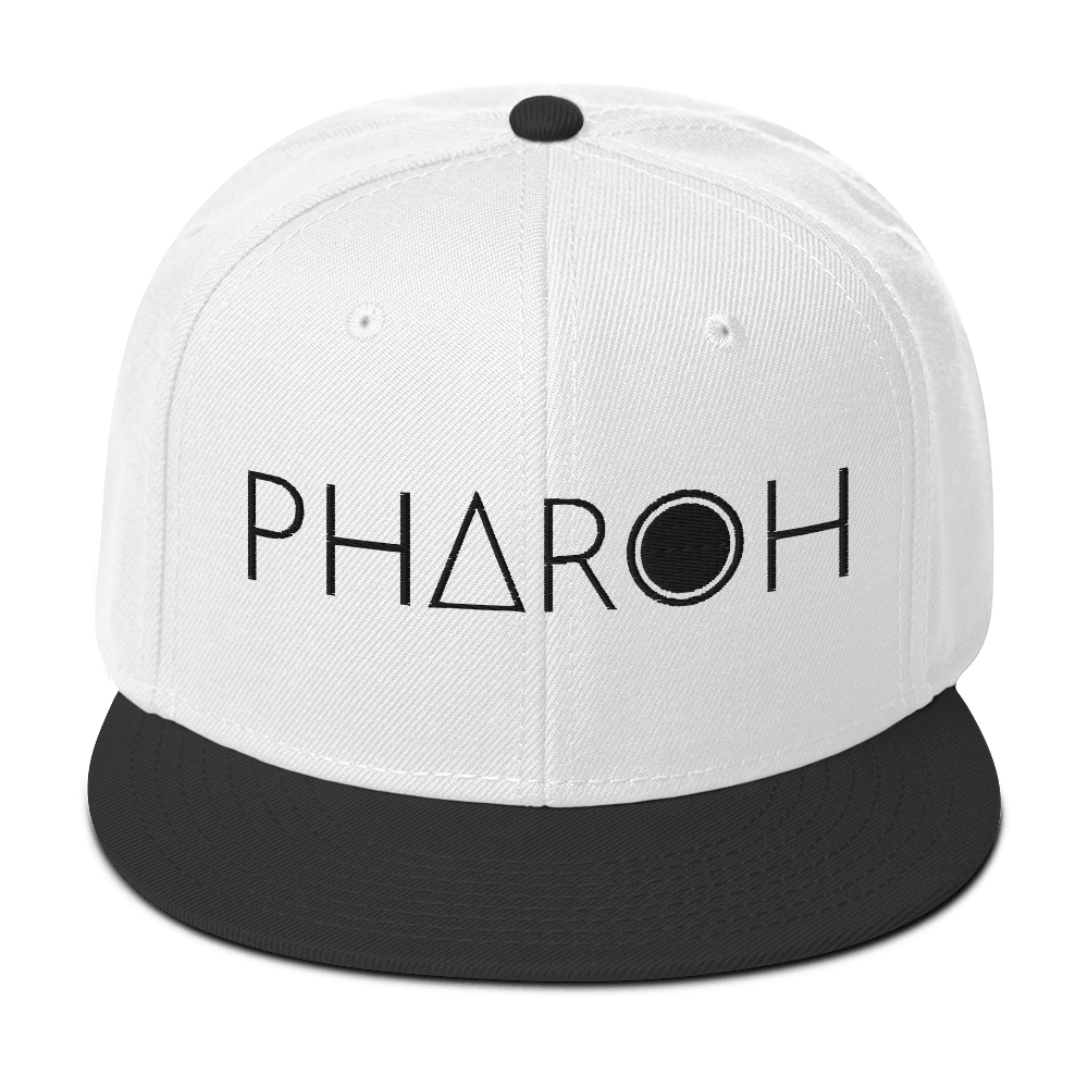 Pharoh Snapback Embroidered Logo Hat - Pharaohathletics