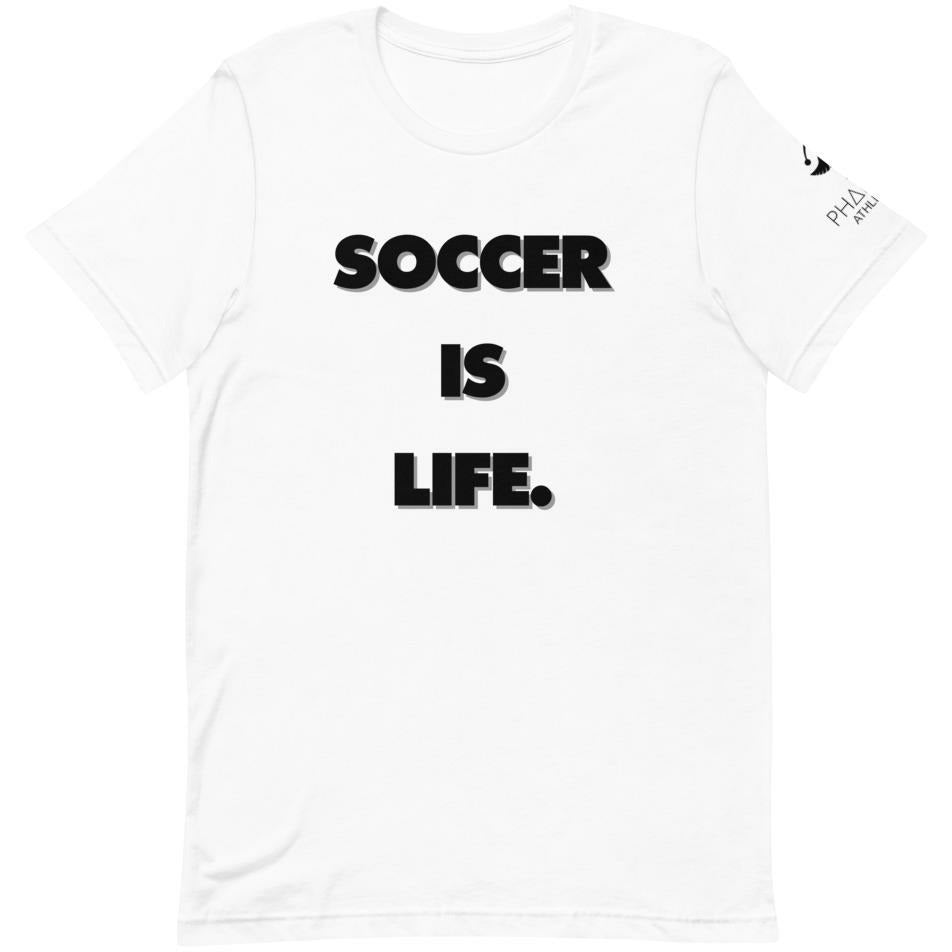 Mens Soccer Is Life Unisex T-Shirt - Pharoh Athletics